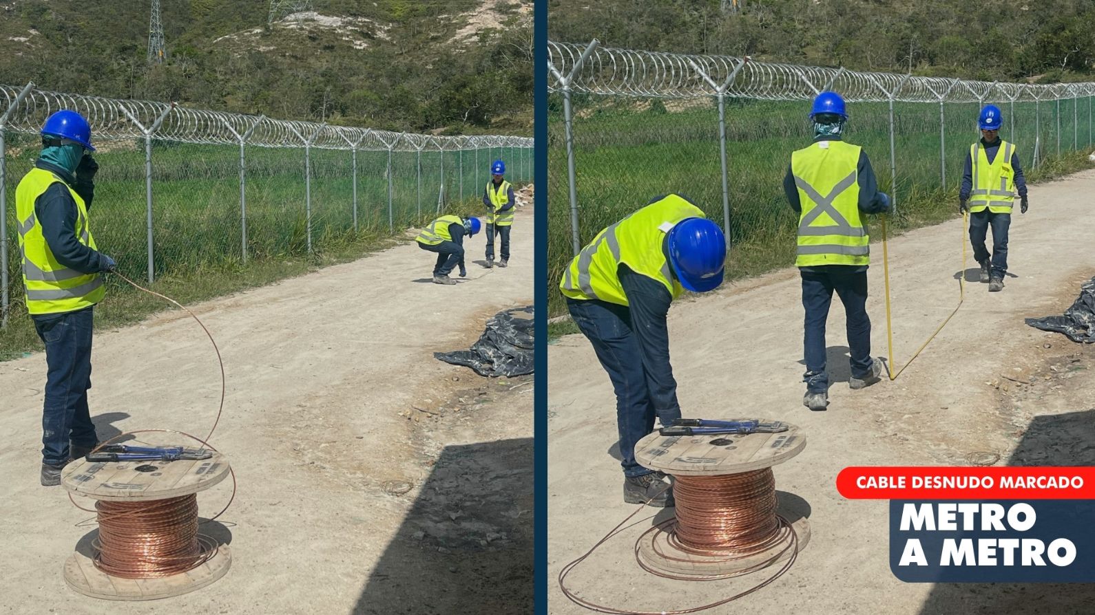 ¿Cuántos instaladores se necesitan para cortar con precisión 1 metro?