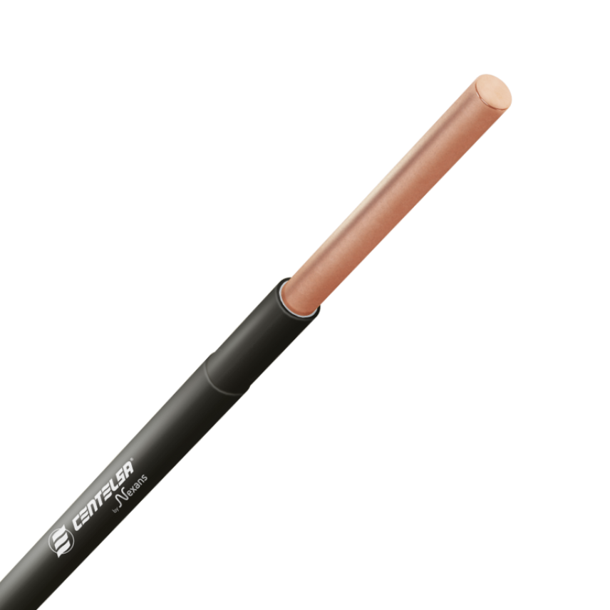 ALAMBRE COBRE MONOPOLAR CUBIERTO TPE