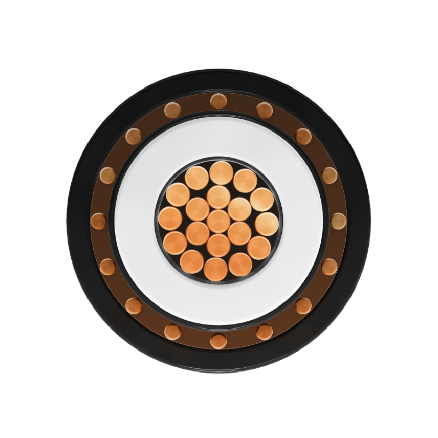 Medium Voltage Copper 90°C XLPE 15 kV 133% N=1/3 PVC