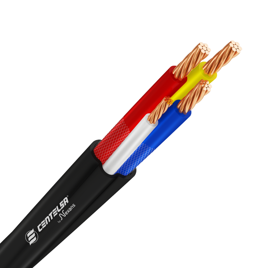 SERVICE ENTRANCE CABLE Cu 600V (Trefoil Shape)