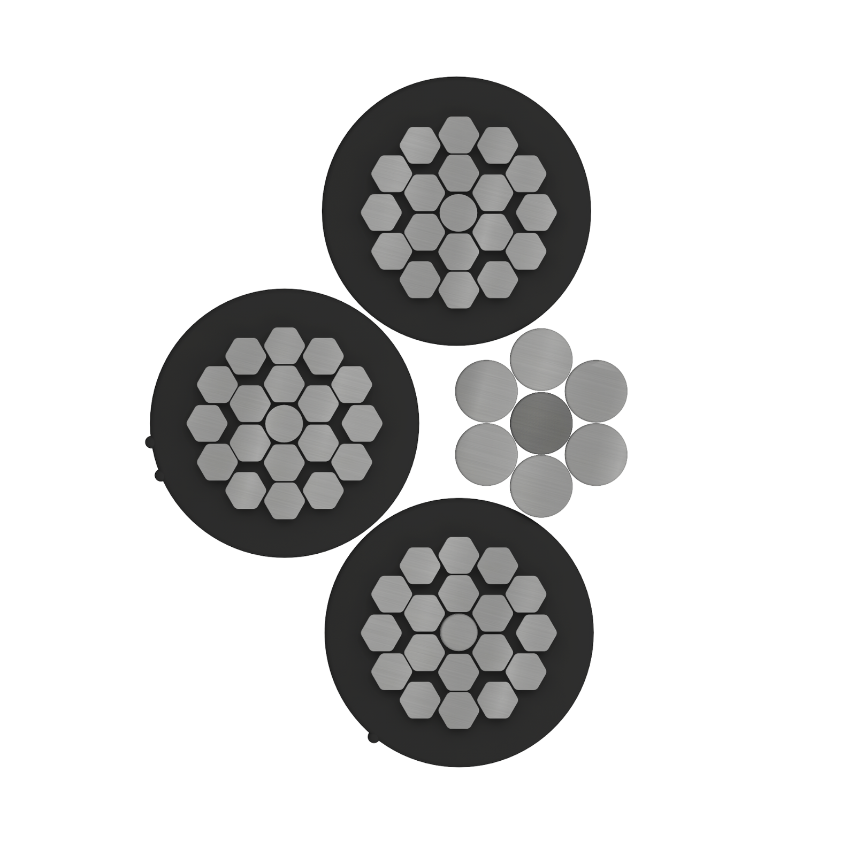SELF SUPPORTED MULTIPLEX CABLES (Bare ACSR Neutral)